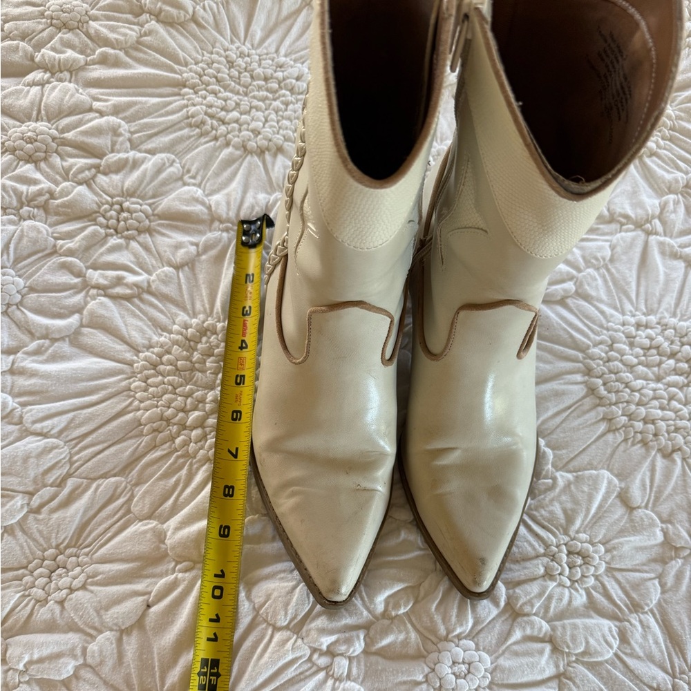 Cream Cowgirl Boots - Picture 10 of 10
